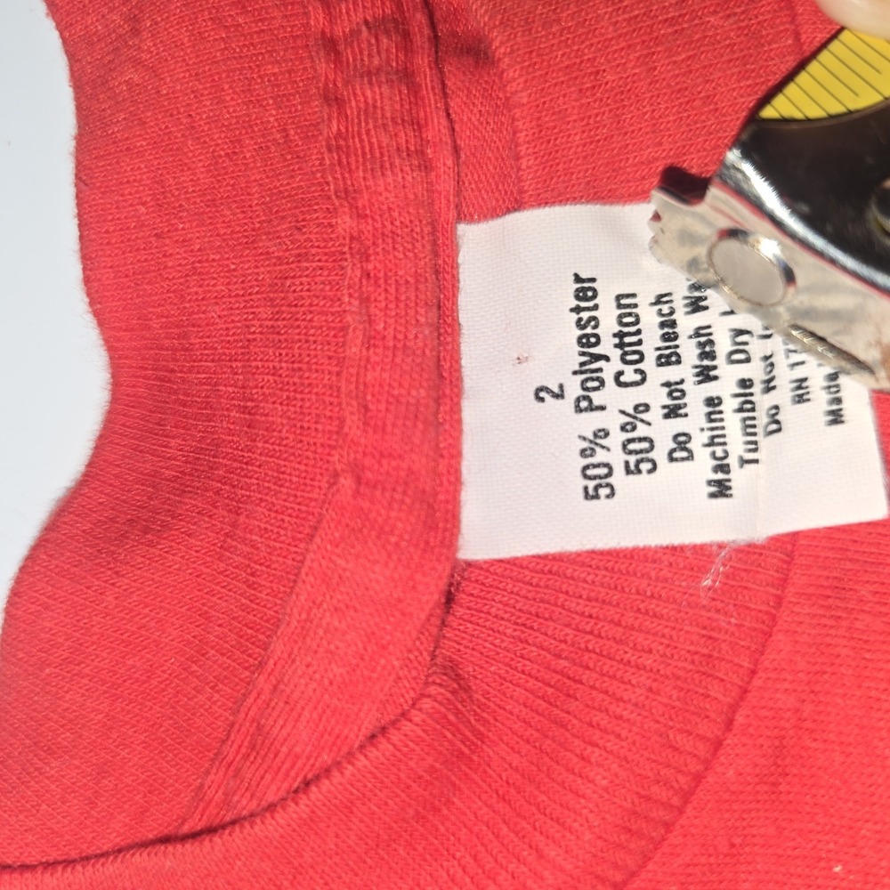 VINTAGE He-Man Master Of The Universe RED T-SHIRT CHILDS size 2 - Picture 8 of 8
